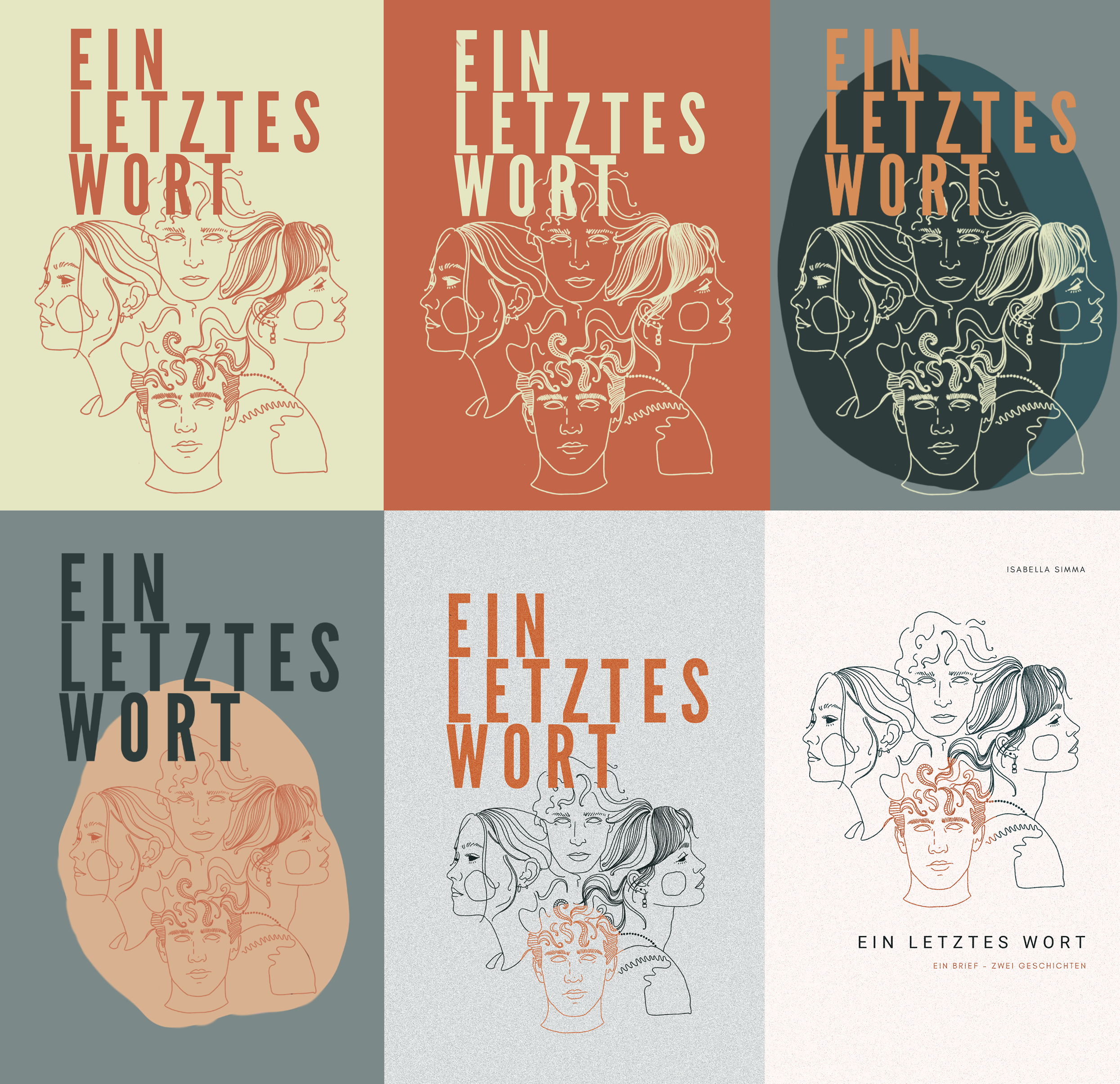 ein letztes Wort Buchcover versionen